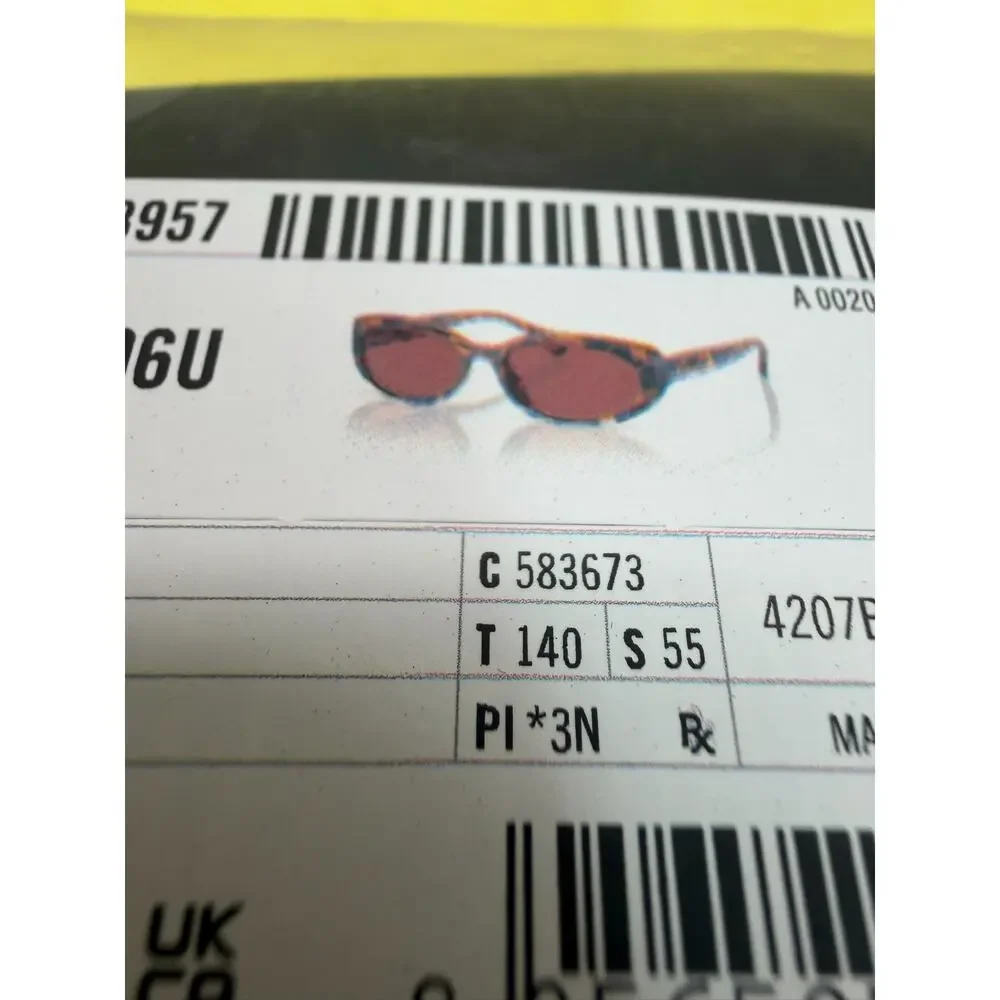 New In Box Women’s Ralph Lauren Sunglasses RA 5306U Yellow Havana NIB